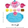 Fisher-Price Toddler Toy Laugh & Learn Sweet Manners Tea Set with Music & Lights for Educational Pretend Play Kids Ages 18+ Months(Standard Packaging)