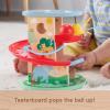 Fisher-Price Wood Baby Toy Treehouse Ball Run, 2-Piece Wooden Activity for Developmental Play Infants & Toddlers Ages 9+ Months