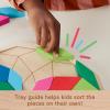 Fisher-Price Wood Preschool Toy Mandala Puzzle with Geometric Design, 41 Wooden Pieces for Kids Ages 3+ Years​