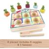 Fisher-Price Wood Preschool Toy Sorting Greenhouse, Tiny Garden Wooden Activity for Fine Motor Developmental Play Kids Ages 3+ Years (Amazon Exclusive)