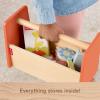 Fisher-Price Wood Pretend Play Toy Tiny Garden Caddy, 12-Piece Set with Wooden Tools & Plants for Preschool Kids Ages 3+ Years (Amazon Exclusive)