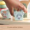 Fisher-Price Wood Toddler Toy Bead Maze, Woodland Animal-Themed Activity for Fine Motor Skill Development Infants Ages 1+ Years (Amazon Exclusive)