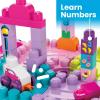 MEGA BLOKS First Builders Toddler Blocks Toy, Build ‘n Learn Portable Activity Table with 30 Pieces and Built-In Storage, Pink, Kids Ages 1+ Years (Amazon Exclusive)(Multicolor)