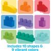 Mega Bloks First Builders Toddler Blocks Toys Set, Big Building Bag with 80 Pieces and Storage, Ages 1+ Years