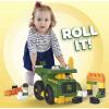 Mega Bloks John Deere Toddler Building Blocks Toy Set, Dump Truck with 25 Pieces and Storage, 1 Figure, Green, Ages 1+ Years