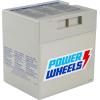 Power Wheels Ride-On Toy Replacement Battery 12-Volt 12-Ah Rechargeable for Preschool Vehicles(New Edition)