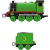 Thomas & Friends by Fisher-Price Train, Large Push-Along Die-Cast Henry Engine & Cargo Car from The Classic & All Engines Go Series, for Preschoolers