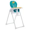 Fisher Price Tiny Bites Baby & Toddler Highchair – Cloud Grey, One-Click Folding, 7 Adjustable Height Levels, 2 Recline Positions, Removable Dishwasher-Safe Tray, Lightweight, Space-Saving(Hello Sunshine)