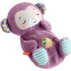 Fisher-Price Baby Toy Soothe ‘n Snuggle Purple Monkey Plush Portable Sound Machine with Breathing Motion & Lights for Newborns Ages 0+ Months