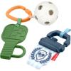 Fisher-Price Baby Toys Mini Me Moments Let’s Play Pickleball Set, 3 Sports-Themed Sensory Activities for Newborns Ages 3+ Months