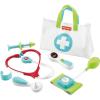 Fisher-Price Doctor Playset Medical Kit 7-Piece Toy for Dress Up and Preschool Pretend Play Ages 3+ Years(Medical Kit)