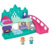 Fisher-Price Little People Toddler Toy Disney Frozen Arendelle Castle Playset with Lights Sounds Anna & Elsa Figures for Pretend Play Ages 18+ Months (Amazon Exclusive)