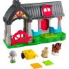 Fisher-Price Little People Toddler Toy Friendly Horses Stable Playset with Sounds, Figures & Accessories for Kids Ages 1+ Years(Little People Stable)