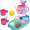 Fisher-Price Toddler Toy Laugh & Learn Sweet Manners Tea Set with Music & Lights for Educational Pretend Play Kids Ages 18+ Months(Standard Packaging)