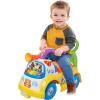 Little People Fisher-Price Music Parade Purple Ride-On, Plays 5 Marching Tunes & Other Sounds! Perfect for Toddler Boys & Girls Ages 1, 2, & 3 Years Old – Helps Foster Motor Skills(Multi-color)