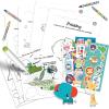 Mattel Fisher Price Imagine Ink Educational Early Learning Skills Box Set with Mess Free Workbooks, Mess Fress Marker, Stickers, Crayons and More