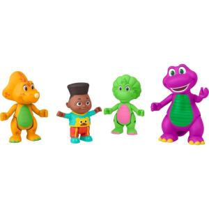 Barney’s World Toddler Toys by Fisher-Price, Hey Friends Pack with Four Figures to Make up Adventures, Kids Ages 2+ Years