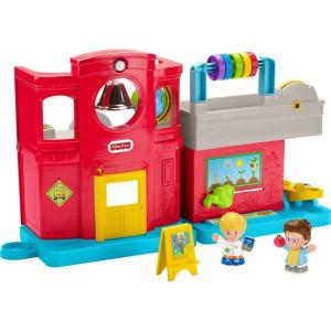 Fisher-Price Little People Toddler Toy Friendly School Musical Playset with Figures for Pretend Play Kids Ages 1+ Years (Amazon Exclusive)(School)