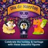 Little People Collector Día de Muertos Special Edition Figure Set, 3 Traditional Characters in Display Box for Adults & Fans