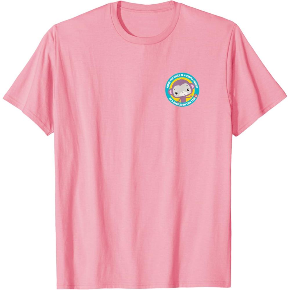 imageFisherPrice Purple Monkey Circle TShirtPink