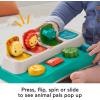Fisher-Price Baby Early Learning Toy with Fine Motor Activities for Cause-and-Effect Play, Busy Buddies Pop-Up