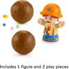 Fisher-Price Little People Toddler Construction Toy Work Together Dump Truck with Music & Accessories for Pretend Play Kids Ages 1+ Years​