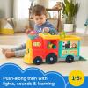 Fisher-Price Little People Toddler Learning Toy Big ABC Animal Train with Smart Stages & 6 Figures for Pretend Play Kids Ages 1+ Years​