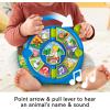 Fisher-Price Little People Toddler Learning Toy World of Animals See ‘N Say with Music and Sounds for Ages 18+ Months