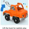 Fisher-Price Little People Toddler Toy Help and Go Tow Truck and Figure for Pretend Play Kids Ages 1+ Years
