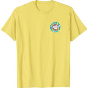 Fisher-Price Purple Monkey Circle T-Shirt(Lemon Yellow)