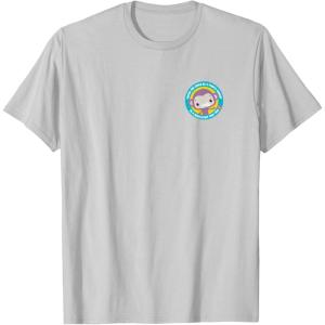 Fisher-Price Purple Monkey Circle T-Shirt(Silver Grey)
