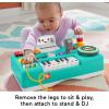 Fisher-Price Baby & Toddler Toy Laugh & Learn DJ Table Musical Activity for Educational Play, Pink Infants Ages 6+ Months(Blue)