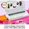 Fisher-Price Baby & Toddler Toy Laugh & Learn DJ Table Musical Activity for Educational Play, Pink Infants Ages 6+ Months(Pink)