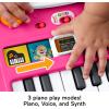 Fisher-Price Baby & Toddler Toy Laugh & Learn DJ Table Musical Activity for Educational Play, Pink Infants Ages 6+ Months(Pink)