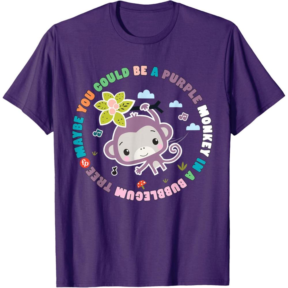 imageFisherPrice Purple Monkey Hanging Purple Monkey TShirtPurple