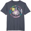 Fisher-Price Purple Monkey – Hanging Purple Monkey T-Shirt(Heather Blue)