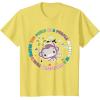 Fisher-Price Purple Monkey – Hanging Purple Monkey T-Shirt(Lemon Yellow)