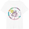 Fisher-Price Purple Monkey – Hanging Purple Monkey T-Shirt(White)