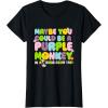 Fisher-Price Purple Monkey – Maybe You Could Be T-Shirt(Black)