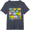 Fisher-Price Purple Monkey – Maybe You Could Be T-Shirt(Heather Blue)