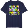 Fisher-Price Purple Monkey – Maybe You Could Be T-Shirt(Navy Blue)
