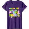 Fisher-Price Purple Monkey – Maybe You Could Be T-Shirt(Purple)