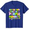 Fisher-Price Purple Monkey – Maybe You Could Be T-Shirt(Royal Blue)