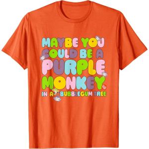 Fisher-Price Purple Monkey – Maybe You Could Be T-Shirt(Orange)