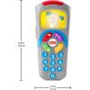 Fisher-Price Baby Learning Toy Laugh & Learn Puppy’s Remote Pretend TV Control with Music & Lights for Infants Ages 6+ Months​(Puppy’s Remote – New for 2024)