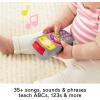 Fisher-Price Baby Learning Toy Laugh & Learn Puppy’s Remote Pretend TV Control with Music & Lights for Infants Ages 6+ Months​(Sis’ Remote – Classic Version)