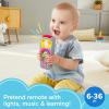 Fisher-Price Baby Learning Toy Laugh & Learn Puppy’s Remote Pretend TV Control with Music & Lights for Infants Ages 6+ Months​(Sis’ Remote – Classic Version)