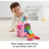 Fisher-Price Baby Musical Toy Laugh & Learn Count & Rumble Piggy Bank with Songs & Motion for Infants & Toddlers Ages 6+ Months​