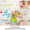 Fisher-Price Baby & Toddler Toy Laugh & Learn Countin’ Reps Dumbbell Rattle with Learning Lights & Music for Infants Ages 6+ Months​