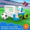 Fisher-Price Electronic Soccer Game Goaldozer Toy Motorized Net with Lights & Sounds for Preschool Sports Play Ages 3+ Years(Standard Packaging)